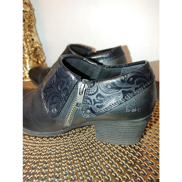 Born Leather Tanva Booties Size 6.5 - Picture 4 of 7